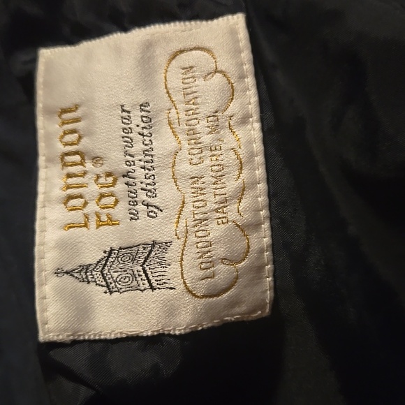 Navy blue London Fog zip up size 42 reg. Men's jacket - Picture 3 of 17